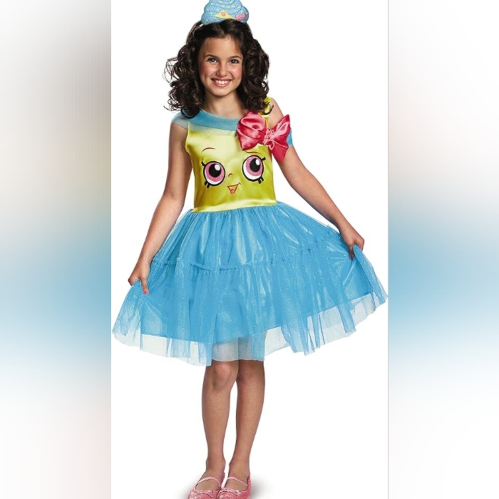 Shopkins Cupcake Queen Child Halloween Costume, Small (4-6)